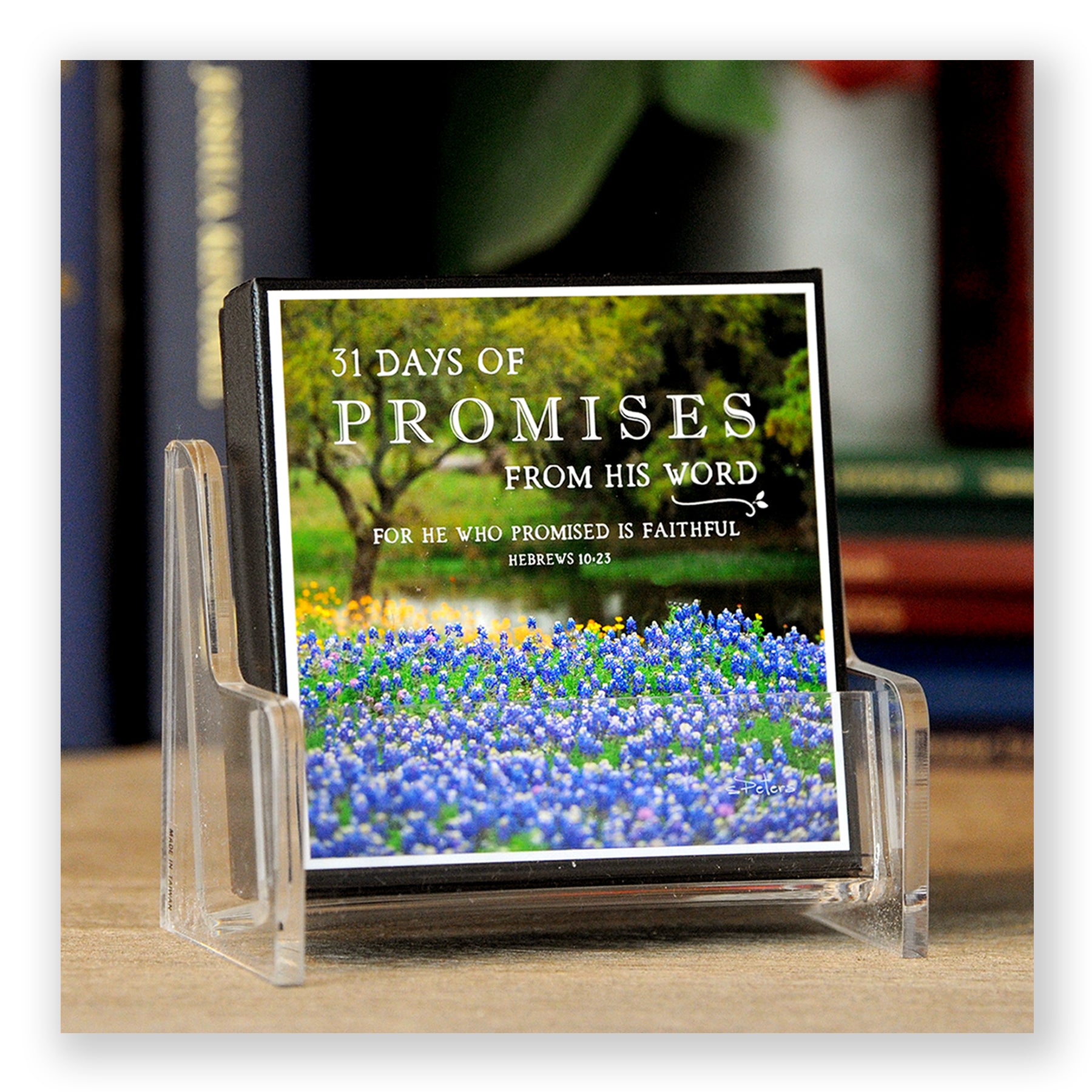 31 Days of Promises Boxed Mini Print Collection w Acrylic Holder