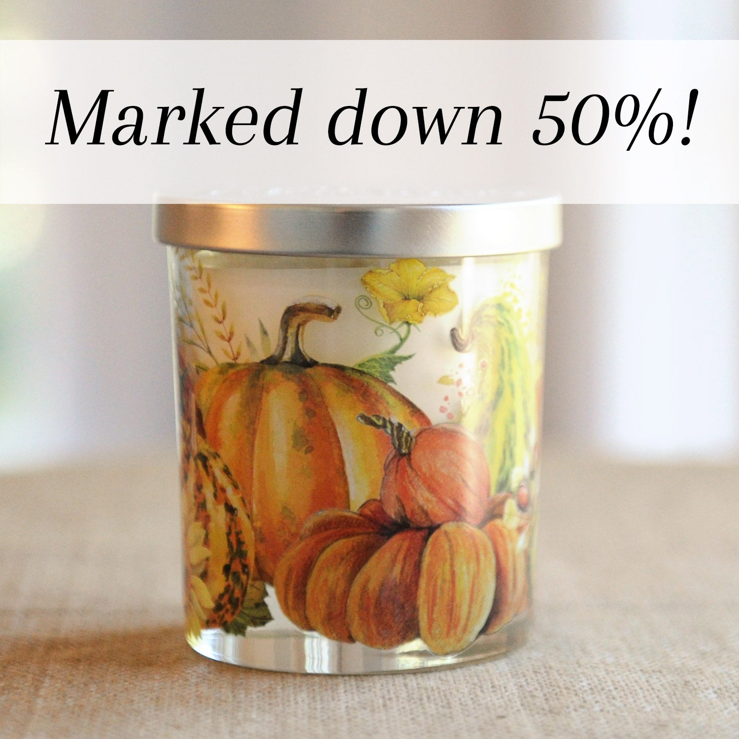 Candle: Pumpkin Prize