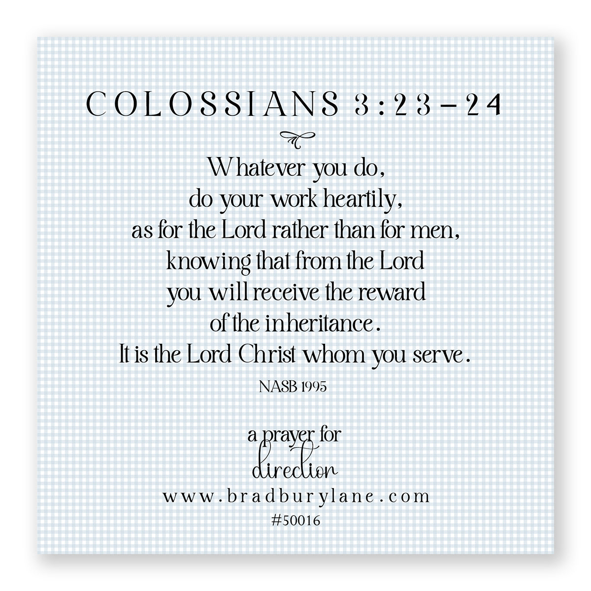 Good Work - Mini Print