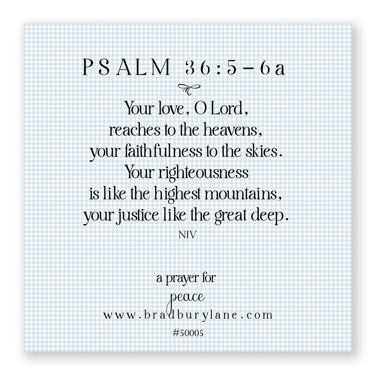 High and Deep - Mini Print