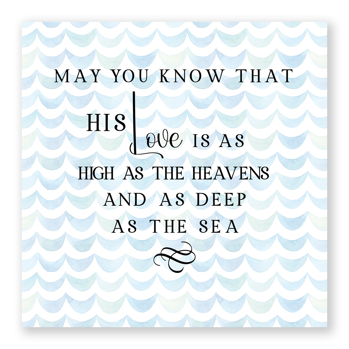 High and Deep - Mini Print