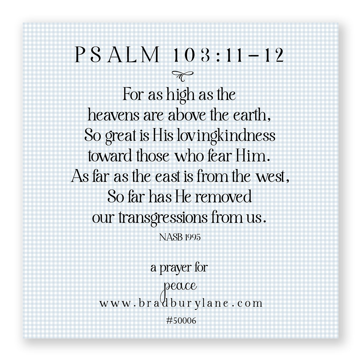 His Forgiveness - Mini Print