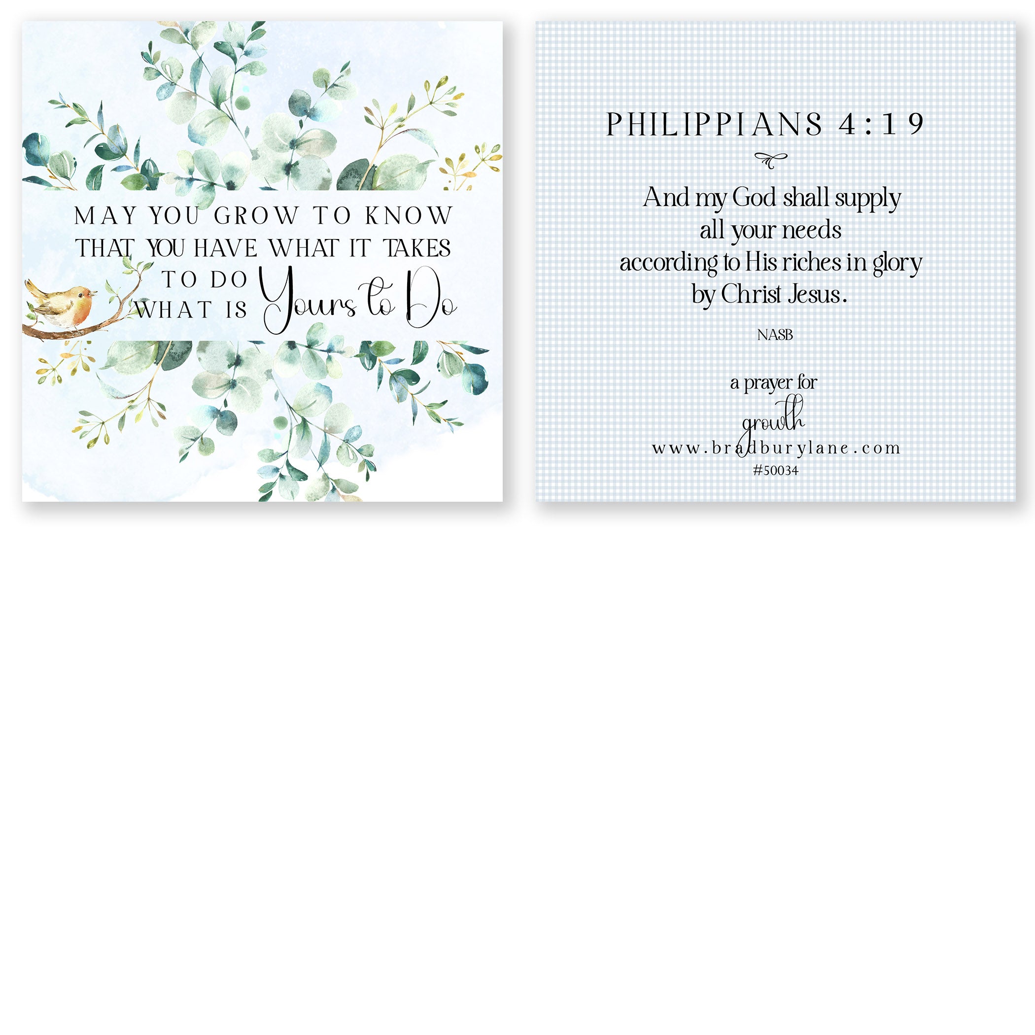 31 Days of Prayers for You in Blue Boxed Mini Print Collection w/Acrylic Holder