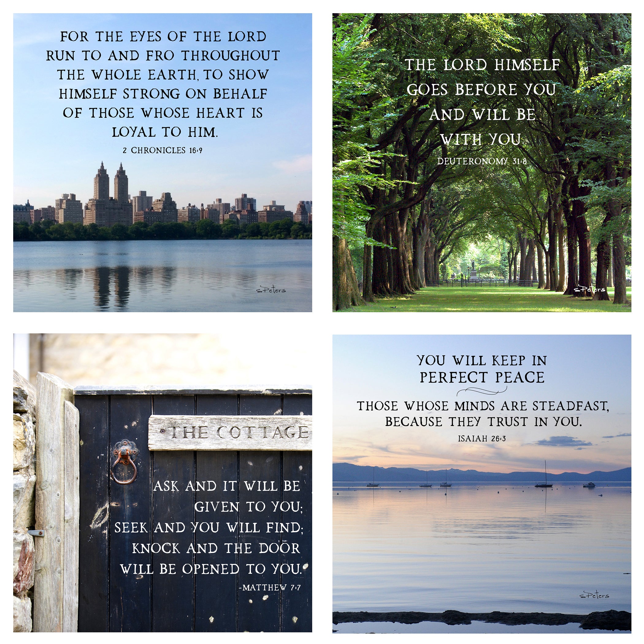 31 Days of Promises Boxed Mini Print Collection w Acrylic Holder